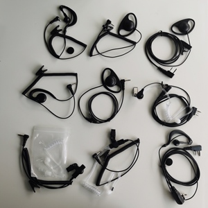 Auricolare con Tubo Acustico da 3,5mm, Cuffie Cablate per Ascolto Singolo con Riduzione del Rumore per Walkie Talkie Motorola Icom e Altri - Product Image 5