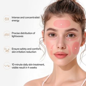 <span class=keywords><strong>Masque</strong></span> LED à lumière rouge de qualité supérieure, <span class=keywords><strong>masque</strong></span> facial LED à lumière rouge portable, fonction d'éclairage, <span class=keywords><strong>masque</strong></span> facial LED à lumière rouge 7 couleurs - Product Image 2