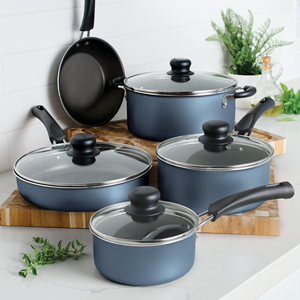 11 Pcs Kitchen <b>Induction</b> NonStick Cooking Pots and Pans Wok <b>Set</b> Tri Ply 304/316 Stainless Steel Honeycomb <b>Cookware</b> <b>Set</b> with Lid - Product Image 3