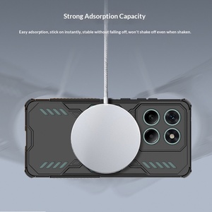 เคสโทรศัพท์แม่เหล็กแบบใหม่สำหรับ Motorola G15 ระบายความร้อน ป้องกันการกระแทก - Product Image 4