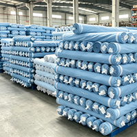 Tissu en microfibre polyester gaufré teint brossé de qualité hôtelière, toucher doux, idéal pour draps et protège-matelas - Vente en gros usine