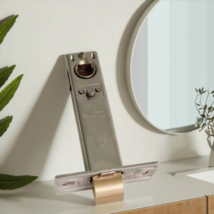 Keyless Lỗ mộng khóa cửa cho phòng tắm vuông chốt chốt với hình ống <span class=keywords><strong>Bolt</strong></span> xi lanh Backset cho cửa vuông cài đặt - Product Image 2