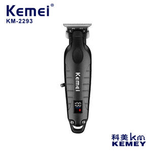 Tondeuse à cheveux électrique professionnelle Kemei KM-2293, corps métallique, charge USB, 7000-9000 tr/min, pour hommes et animaux de compagnie - Product Image 3