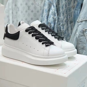 High Quality Ladies Walking Shoes Casual Loafers Drop Rubber Head Thick Sole Patchwork Design Autumn Small <b>White</b> Fashion Trend - Product Image 2