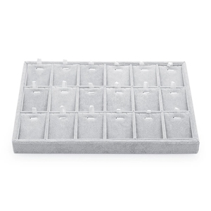 Jewelry Tray Storage Box Watch Holder Necklace <strong>Ring</strong> Earrings Pendant Display Organizer <strong>Plate</strong> - Product Image 1