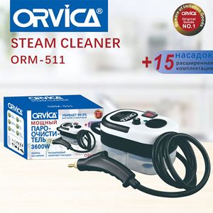 ORVICA Nettoyeur Vapeur Haute Température et Haute Pression 220V 1200ML Petit Nettoyeur Vapeur Domestique pour Cuisine - Product Image 3