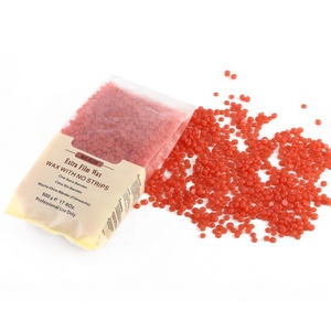 500g de <span class=keywords><strong>cire</strong></span> dure à <span class=keywords><strong>la</strong></span> fraise de haute qualité, sans douleur, pour l'épilation - Product Image 1
