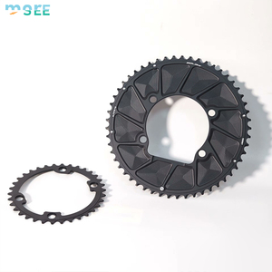 Plato de Cadena SeeMore Dual Disc para Bicicleta de Montañ<span class=keywords><strong>a</strong></span> y Carretera, 11-12 Velocidades, 110 <span class=keywords><strong>BCD</strong></span>, 4 Garras - Product Image 2
