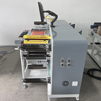 RTJB350 Modelo perfecto Etiqueta adhesiva Rollo a rollo Máquina de rebobinado de corte longitudinal con sistema de software de cámara de inspección automática