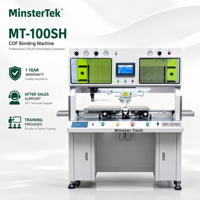 Minster LCD LED TV écran panneau d'affichage réparation Machine ACF COF machine d'assemblage MT-100SH