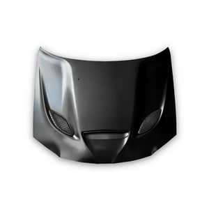 Mui xe màu đen cho 2011 2023 <span class=keywords><strong>Chrysler</strong></span> 300 hellcat phong cách nhôm mui xe với lỗ thông hơi bezel - Product Image 2