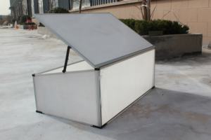 <span class=keywords><strong>Mini</strong></span> maison de jardin en aluminium véranda abri en plastique maison à panneaux <span class=keywords><strong>mobile</strong></span> <span class=keywords><strong>serre</strong></span> pour plantes vente en ligne - Product Image 3