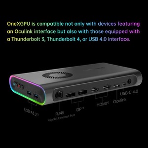 การ์ดจอพกพา ONEXGPU Radeon 7600M RDNA3.0 GPU รุ่นที่ดีที่สุดในโลก พร้อมหน่วยความจำ 8G GDDR6 รองรับการ์ดเสริม M.2 สำหรับเล่นเกม 64mb - Product Image 2