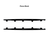 Accessoires de voiture de jupe latérale d'aspect de fibre de carbone d'ABS pour BMW 3 Series E90/E91/E92/E93 M3 2007-2013