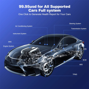 Mucar cde900 Pro OBD2 tự động công cụ Chẩn đoán xe máy quét công cụ đầy đủ hệ thống 28 thiết lập lại mã đọc quét công cụ 2 + 32G Wifi cập nhật - Product Image 3