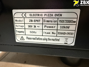 Forno Elettrico Commerciale a 2 Piani con 4 Vassoi <span class=keywords><strong>500</strong></span> ℃   <span class=keywords><strong>Macchina</strong></span> per Cuocere Pane, Pizza e Biscotti con Piano in Pietra - Product Image 6