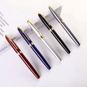 Pluma Estilográfica de Metal de Alta Calidad, Pluma de Lujo para Escritura con Diámetro de 0.7mm, Llenado al Vacío, para Negocios y Promoción Corporativa - Product Image 1