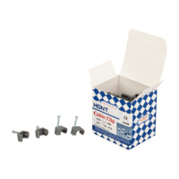 HONT Serre-câble en plastique, pince murale électrique, clip de fixation pour fil, crochet de câble, blanc/noir/gris, 5mm-20mm, logo personnalisé, 100 pièces