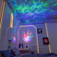Lampe projecteur nébuleuse, ciel étoilé, lumière nocturne, lumière ambiante changeante de couleur RGB pour la chambre à coucher, décoration de la maison