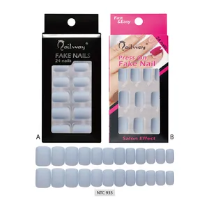 Manufacture different kinds of false artificial nails products for nail decoration