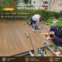 Mexytech - Revêtement de terrasse en composite bois-plastique pré-percé pour une installation efficace, idéal pour les projets de construction rapide