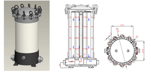 Boîtier de filtre à cartouche en PVC pour la purification de l'eau et le prétraitement des systèmes RO, boîtier de filtre en plastique pour cartouche d'élément - Product Image 2