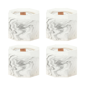 Bougies parfumées élégantes de qualité supérieure à motifs de <span class=keywords><strong>marbre</strong></span> avec mèches en bois pour une ambiance esthétique à la maison - Product Image 2
