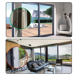 Tapones de goma de PVC suave con orificio, tapas de tornillo planas, cubiertas de sellado para puertas, ventanas, pantallas, barandillas, decorativas - Product Image 4