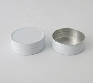 10g beyaz alüminyum teneke kavanozlar Metal boş saklama kutusu küçük 10ml kırmızı kozmetik yüz göz kremi dudak kavanoz - Product Image 4
