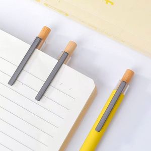 Father's Day Gifts Eco-Friendly Bamboo Metal <b>Retractable</b> Ballpoint Business Student Exam Signature <b>Pen</b> Back-To-School Essential - Product Image 3