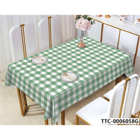 Nappe semi-circulaire imprimée en plastique, écologique, imperméable, résistante aux taches, réutilisable pour mariage, banquet, hôtel, maison, salle à manger