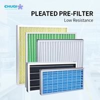 Panneau de pré-filtration standard 20x20x1 à enfiler pour l'entretien des systèmes CVC d'appartement – Filtre à air grossier jetable économique