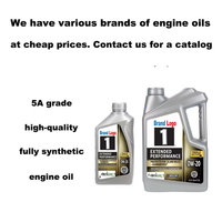 Huile moteur entièrement synthétique de qualité 5A SAE 0W-20, lubrifiant automobile à performance étendue, huile de base pour moteurs à essence
