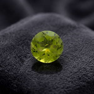 Peridoto Verde Natural de 6mm, Forma Redonda, Corte Facetado, Piedra Preciosa Suelta, Certificado por Terceros, Venta al Por Mayor - Product Image 4