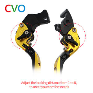 Manija de freno de motocicleta CVO para NS 200 Kawasaki Z 300 pequeña ninja 300 NINJA25 palanca de embrague de freno de aleación de aluminio - Product Image 6