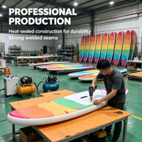 Planche de SUP de course et de tourisme longue distance en PVC, écologique et portable, pour lac, rivière, mer - Aileron fixe pour adultes et débutants