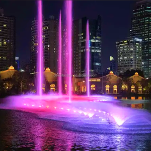 Fuente Danzante para Lago Exterior con LED de Cambio de Color Controlado por Programa, Chorro Súper Alto para Proyecto de Plaza Municipal - Product Image 6
