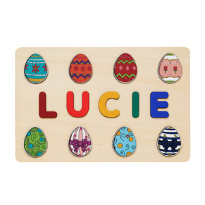 Puzzle in inglese con forme di lettere, tavola didattica per la prima infanzia con numeri da 0 a 3, giocattoli a blocchi da costruzione per bambini di <span class=keywords><strong>1</strong></span> <span class=keywords><strong>anno</strong></span>. - Product Image 5