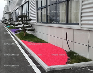 Nhuộm dolomite Cuội sỏi đá cẩm thạch tự nhiên đá chip sỏi màu <span class=keywords><strong>aggregates</strong></span> trong nhà ngoài trời biệt thự cảnh quan trang trí sân vườn - Product Image 3