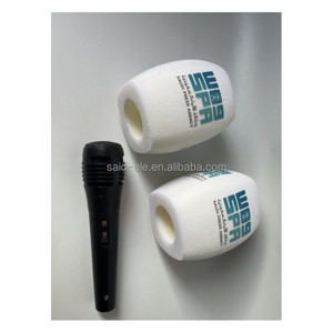 BBC Channel Logo Microphone imprimé pare-brise Mic <span class=keywords><strong>pas</strong></span> <span class=keywords><strong>cher</strong></span> couverture de micro éponge conception de logo personnalisé - Product Image 6