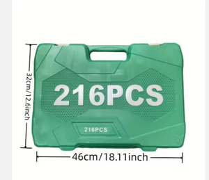 Juego <span class=keywords><strong>de</strong></span> <span class=keywords><strong>Herramientas</strong></span> Mecánicas Automotrices Profesional <span class=keywords><strong>de</strong></span> 216 Piezas con Llaves <span class=keywords><strong>de</strong></span> Vaso para Filtro <span class=keywords><strong>de</strong></span> Aceite, <span class=keywords><strong>Kit</strong></span> Completo <span class=keywords><strong>de</strong></span> <span class=keywords><strong>Herramientas</strong></span> para Reparación <span class=keywords><strong>de</strong></span> Automóviles - Product Image 4