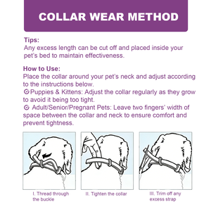 Collar Calmante para Perros a Prueba de Agua – Alivio de la Ansiedad con Feromonas 100% Naturales (Directo de Fábrica) - Product Image 4