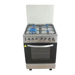 Lyroe Freestanding Household Kitchen Pizza Bread Baking Appliances Multi-Function Oven With 4 Burners Gas Stove Cooking Range