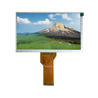 Écran LCD TFT Innolux AT070TN92 AT070TN94 G070VW01 V0 G070Y2-L01LW700AT9309 7 pouces 800x480 RGB 50 broches 250 cd/m² 7 Module d'écran LCD