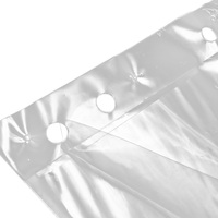 Maßgefertigte Pyramidenförmige Klare Plastik-Wicketbeutel Verpackung Plastiktüten für Gemüse Dreieckige Transparente Gemüsebeutel