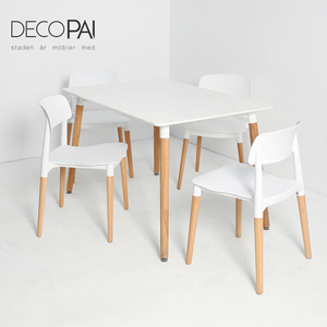 Piccola famiglia-di dimensioni tavolo da pranzo bianco sala da pranzo moderna semplice tavolo da pranzo di moda un - Product Image 3