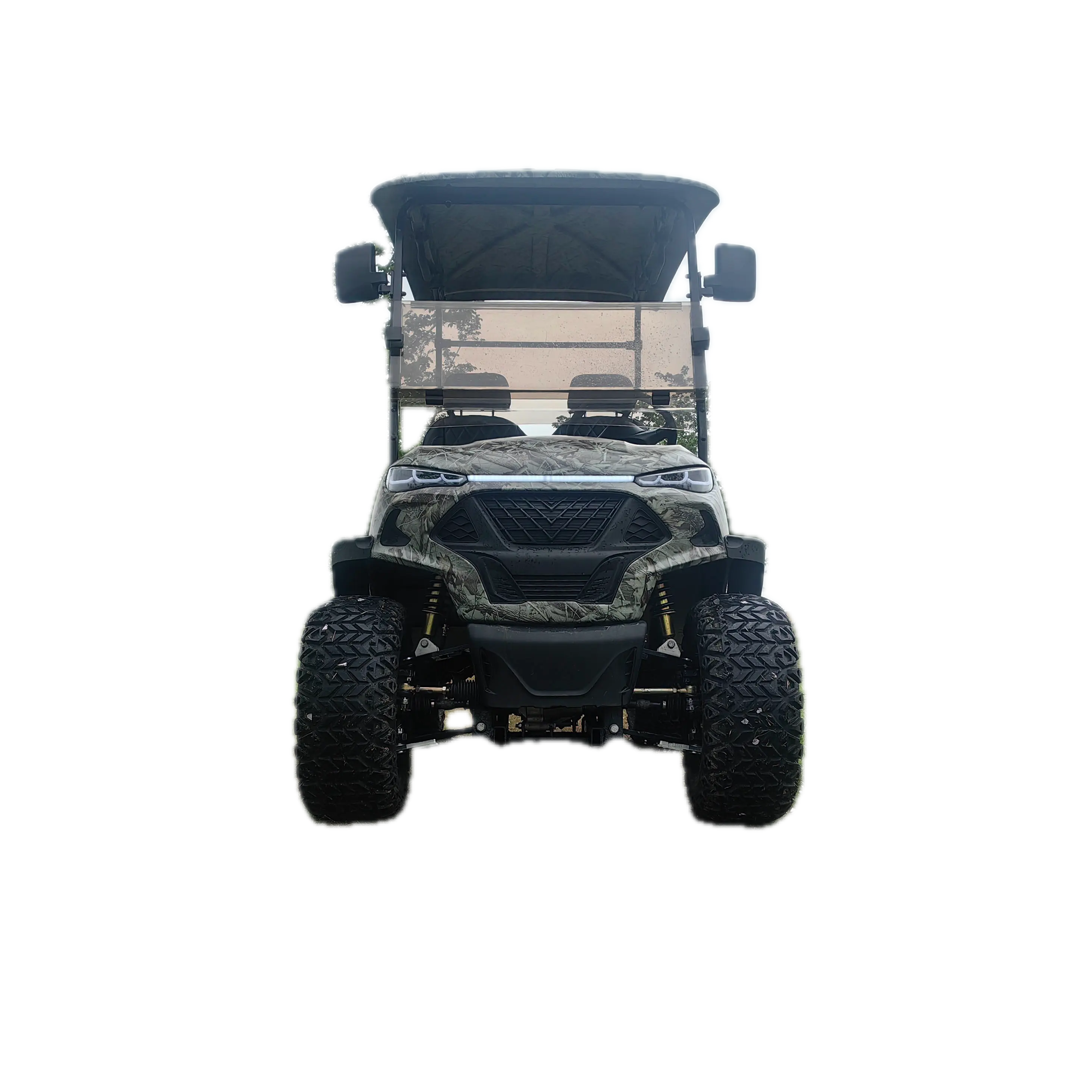 ACモーターと96V152Ahリチウムイオンバッテリーを備えた電気ゴルフカート高性能製品タイプゴルフカート