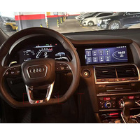 Tableau de bord numérique double 12,3 pouces amélioré, autoradio Android, écran Android, navigation GPS, Carplay intégré pour Audi Q7 2005-2015