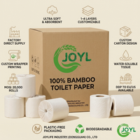 Rouleaux de papier toilette sans plastique en gros, écologiques, emballés dans du papier, personnalisables avec votre marque, directement de l'usine