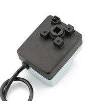 Vanne à boisseau sphérique électrique micro en plastique à moteur AC bidirectionnel multifonctionnel, entraînement AC220V, couple 3.5Nm, port DN15-32, pour maison et cuisine